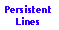 Neutral Atom Persistent Lines